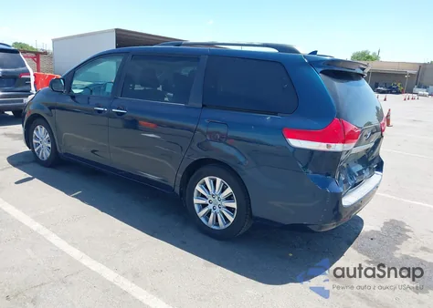 2011 Toyota Sienna Limited V6 from USA, damaged, VIN 5TDYK3DC5BS038262
